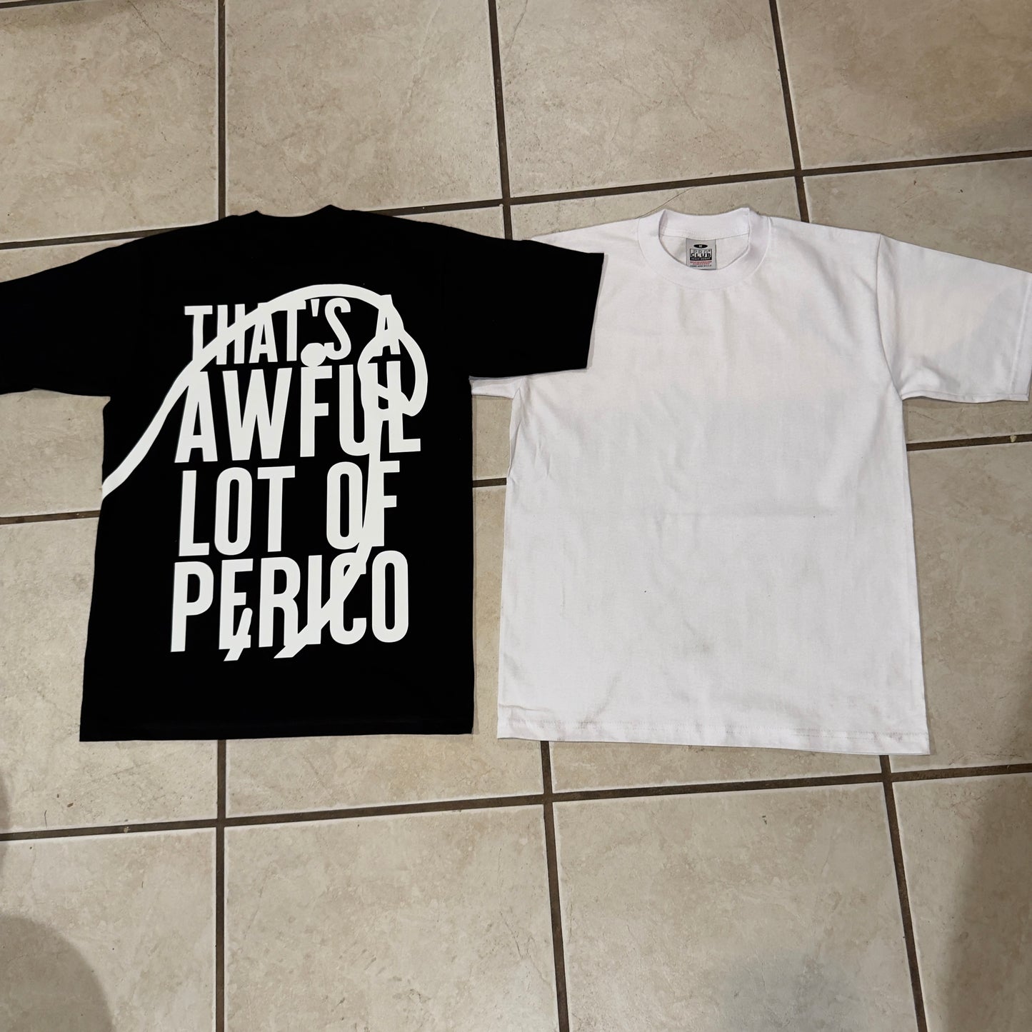 An Awful lot of perico NO FRONT DESIGN (100% Heavyweight Cotton PROCLUB)