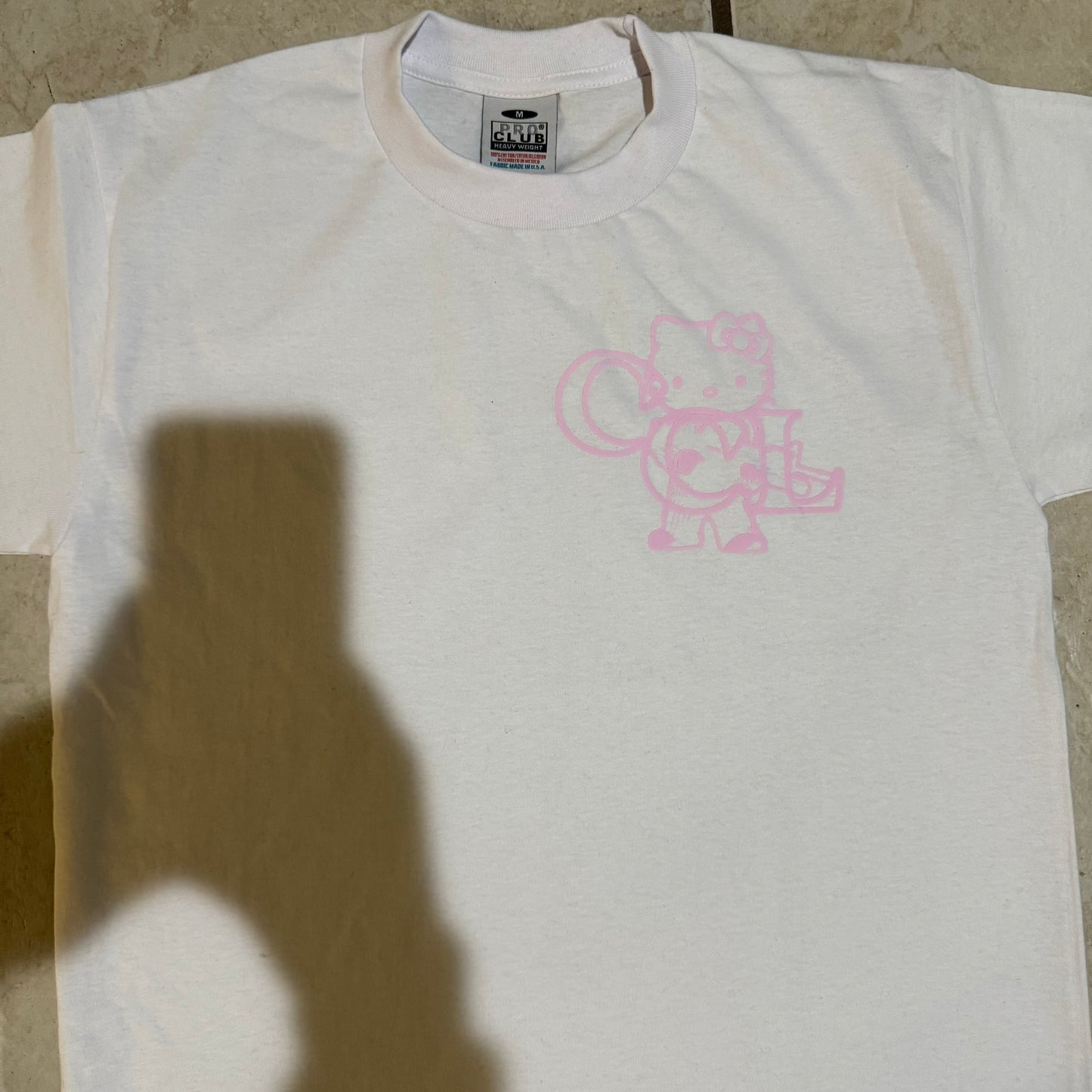 Hello Kitty Shirt   (Pro Club Heavy Weight)